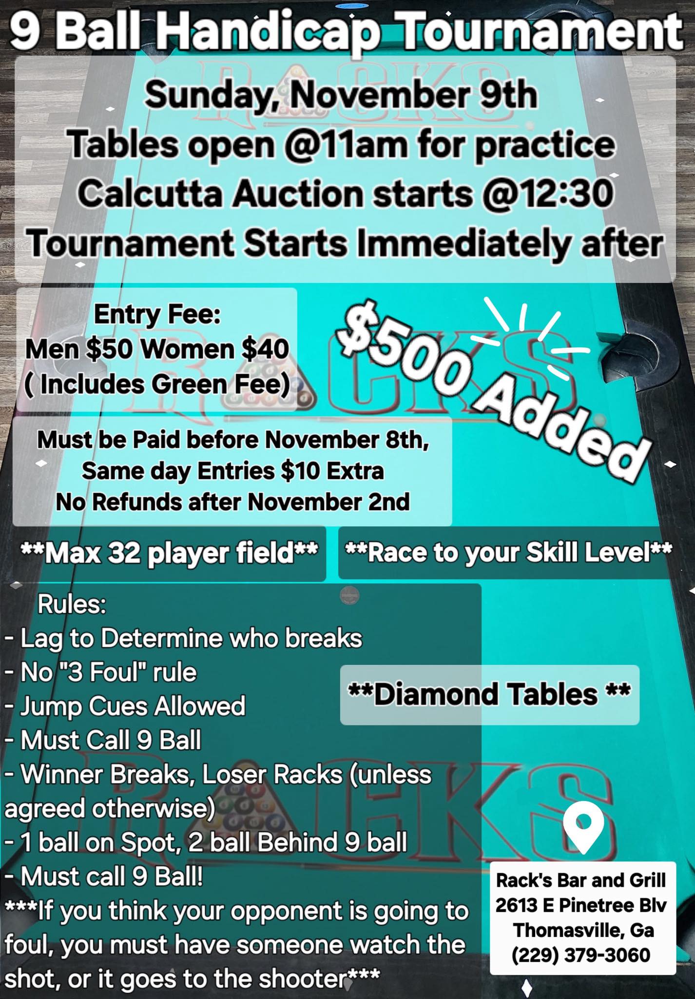 Tournament Rules Image